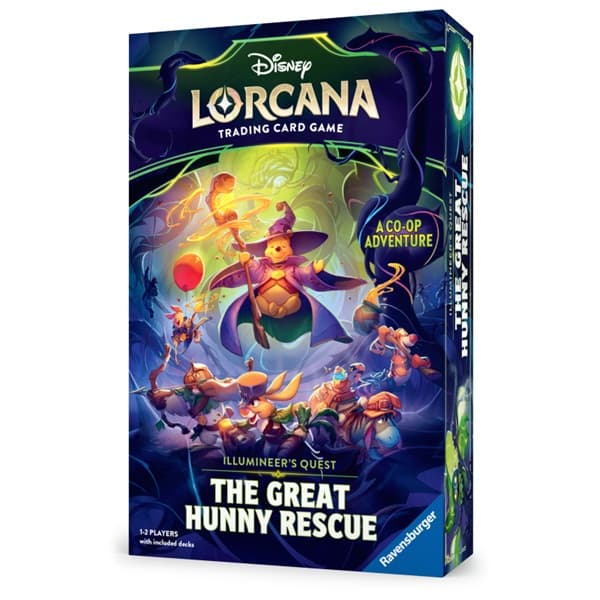 Disney Lorcana TCG: Set 13 - Attack of the Vine! - Illumineer's Quest: The Great Hunny Rescue Gift Set (Coop Expansion inkl. 2 Decks)