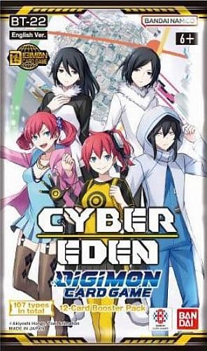 Digimon Card Game - BT22: Cyber Eden - Booster Pack