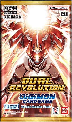 Digimon Card Game - BT25: Dual Revolution - Booster Box (Display, 24 Packs)