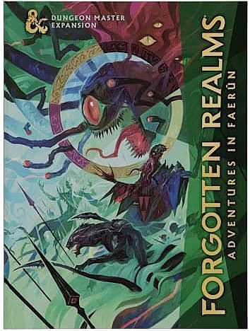 D&D 5.0/5e - Forgotten Realms: Adventures in Faerûn Adventure Guide (Limited Edition/Alternate Cover Dungeon Master Expansion)