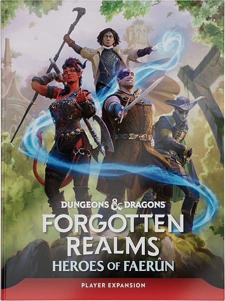 D&D 5.5/5e - Forgotten Realms: Heroes of Faerûn Player Guide (Standard Edition Player Expansion)