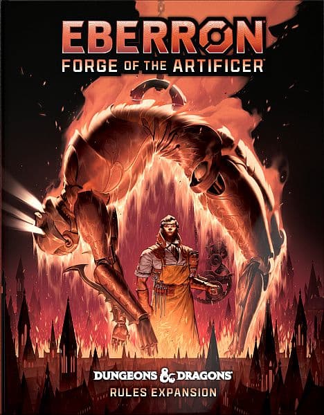 D&D 5.0/5e - Eberron: Forge of the Artificer (Limited Edition/Alternate Cover Rules Expansion)