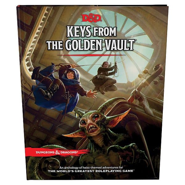 D&D 5.0/5e - Keys from the Golden Vault (Standard Edition/Cover Adventure Anthology)