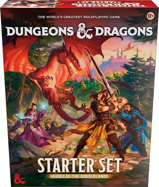D&D 5.0/5e - Starter Set: Heroes of the Borderlands (Dungeons & Dragons Startersæt)