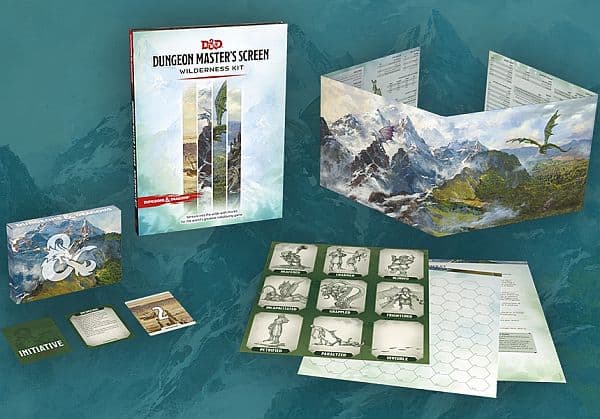 Dungeons & Dragons Dungeon Master's Screen: Wilderness Kit
