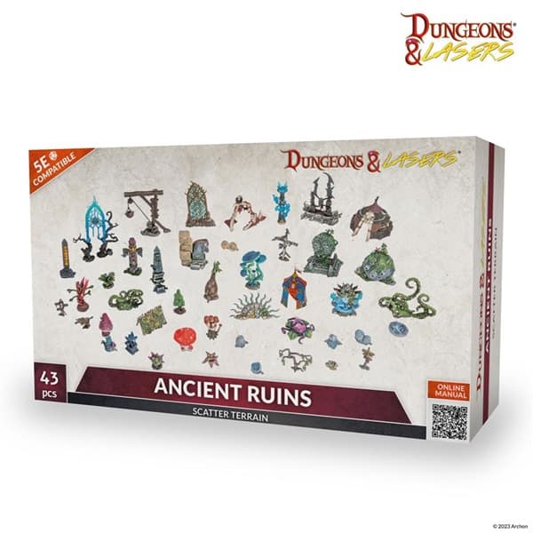 Dungeons & Lasers - Ancient Ruins Scatter Terrain