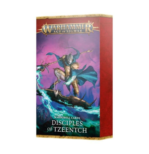 Warhammer: Age of Sigmar (4th Edition) - Warscroll Cards: Disciples of Tzeentch (2026) - 60050201014