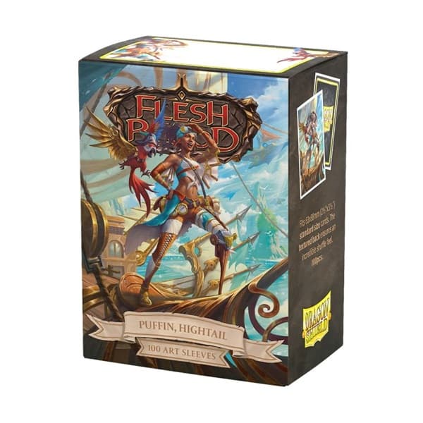 Dragon Shield Deck Protectors - License Sleeves: Flesh and Blood: Puffin, Hightail - 100 lommer - Dragonshield - Sleeves #AT-16149