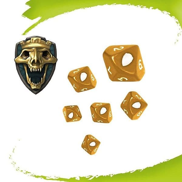 Dice - Terningesæt - 10 terninger - Drakerys Army Dice: Aurium Dwarves (10 sidet)