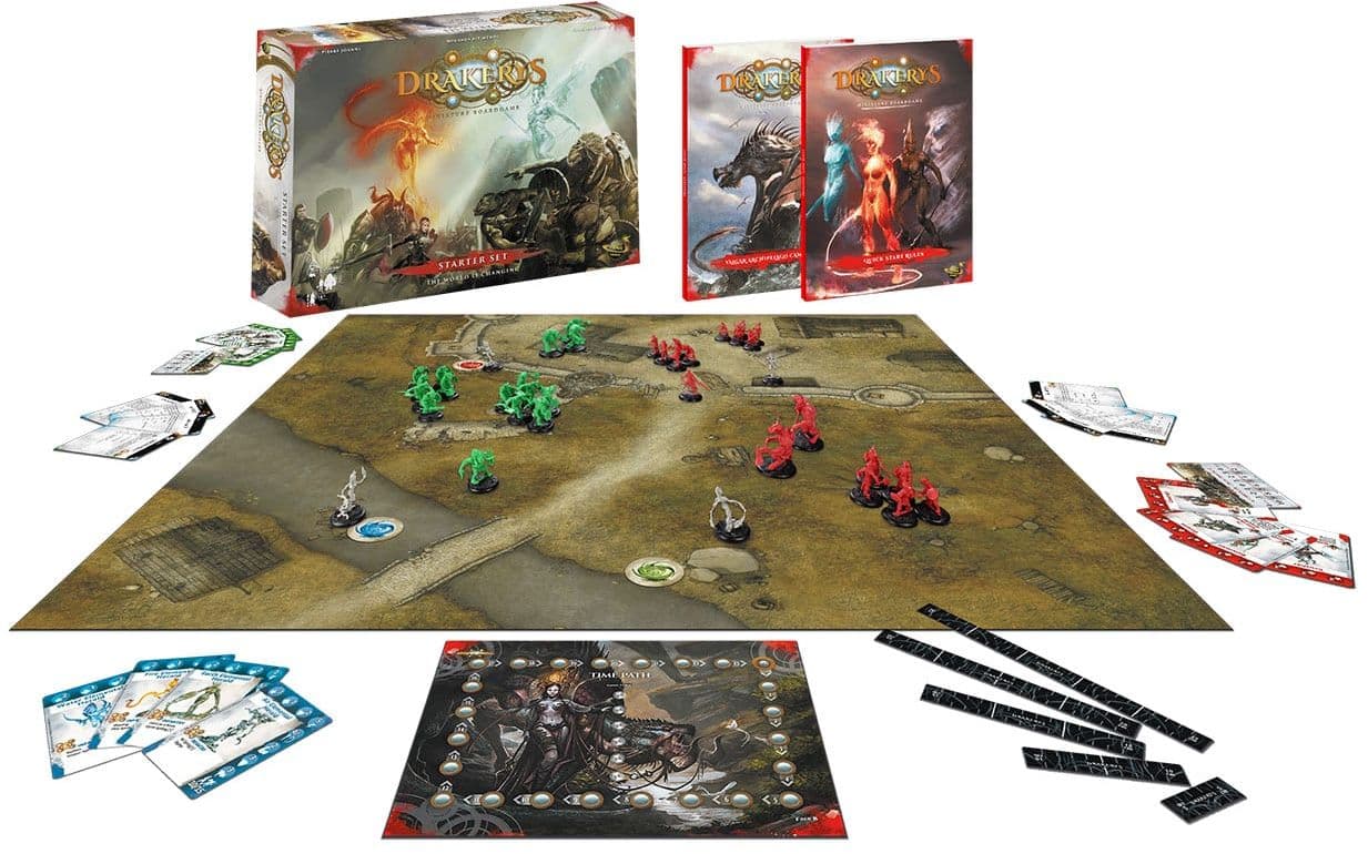 Drakerys Miniature Boardgame - Starter Set (Ashral Orcs vs Irosia Paladinate)