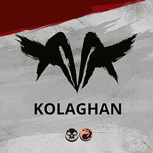 Dragons of Tarkir Prerelease Pack (Pre-Release Box): Kolaghan - 6 Boosters + Promo & Spindown Terning
