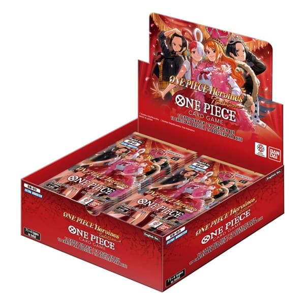 One Piece Card Game: EB03: One Piece Heroines Edition - Extra Booster Display (Box med 24 Pakker)