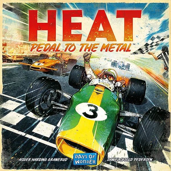 Heat (Dansk/Nordic): Pedal to the Metal - Board Game