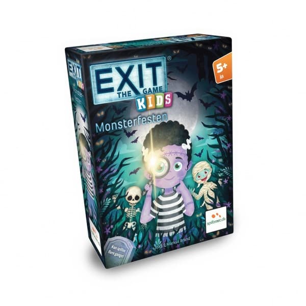 EXIT: The Game (Engelsk) - Kids (For Børn): The Monster Party (Escape Room Puzzle Game)