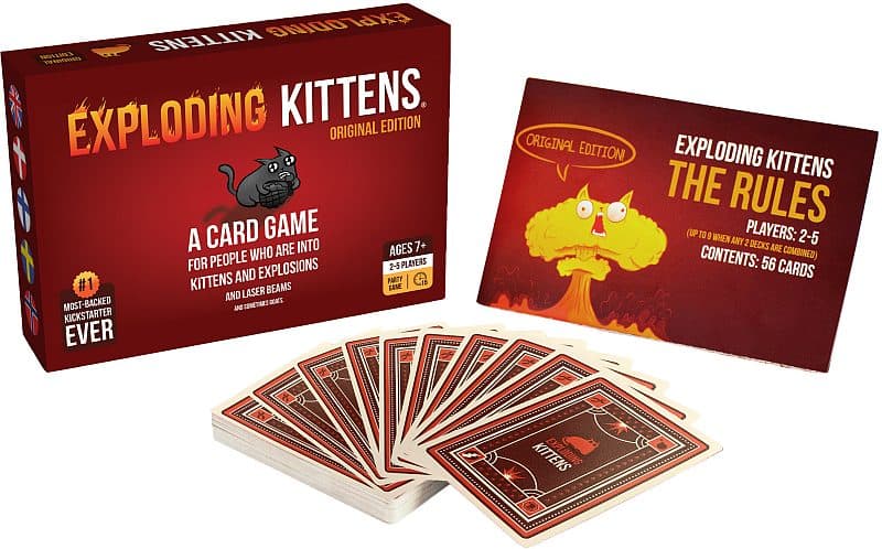 Exploding Kittens (Dansk) - Original Edition (Grundspil)