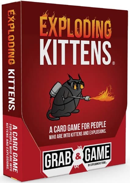 Exploding Kittens: Grab & Game version - Card Game