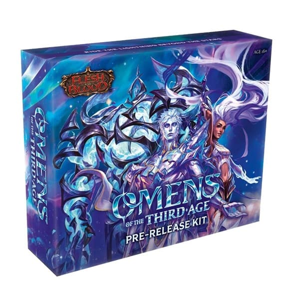 Flesh and Blood TCG: Omens of the Third Age - Pre-Release Kit (8 Booster Packs + Promos)