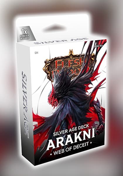 Flesh and Blood TCG: Chapter 2 - Silver Age Deck: Arakni, Web of Deceit (Chaos Assassin)