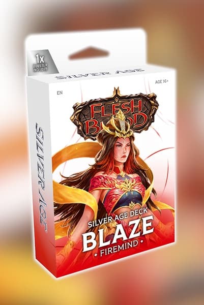 Flesh and Blood TCG: Silver Age - Chapter 3: Deck: Blaze, Firemind (Wizard)