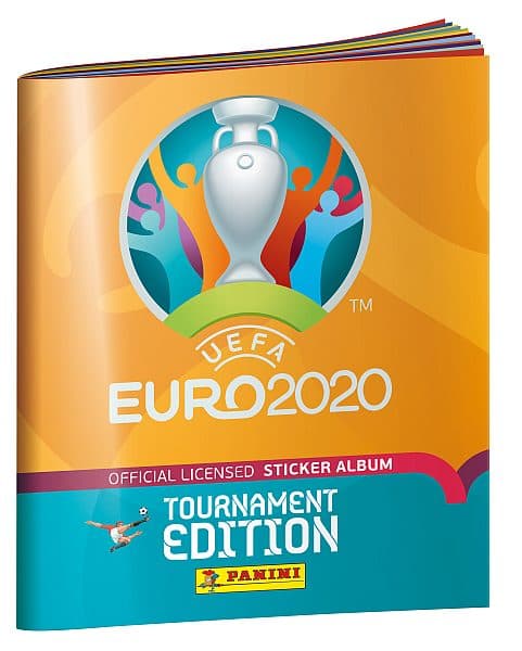 Fodbold-Stickers/Klistermærker: EURO 2020 Tournament Edition - Album (Mappe)