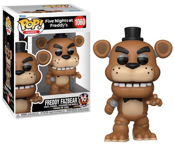 Funko pop: Five Nights at Freddy's - 10th Anniversary - Freddy #1060 - Vinyl Figure 9cm