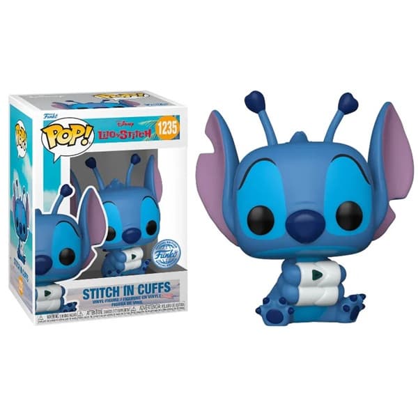 Funko Pop: Lilo & Stitch - Stitch in cuffs #1235 - Vinyl Figure 9cm