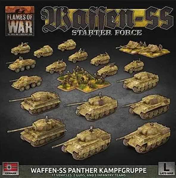 Flames Of War: Army Deal - Late War German SS Panther Kampfgruppe - GEAB19
