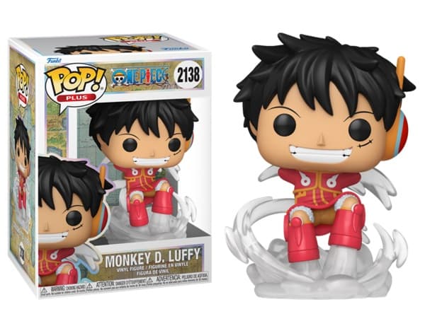Funko pop: One Piece - Monkey D. Luffy (Egghead Arc) #2138 - Plus Vinyl Figure 9cm