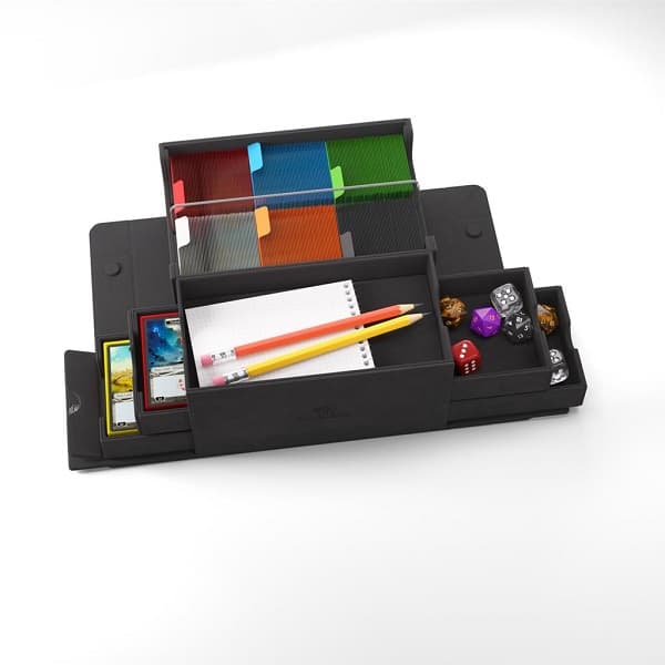 Gamegenic - Deck Box: Games' Lair 600+ Convertible - Black (Sort)