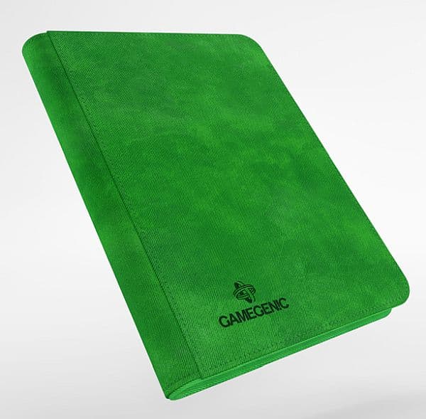 Gamegenic - Mappe: Zip-Up Album 8-Pocket (Holder 160 Kort) - Green (Grøn)