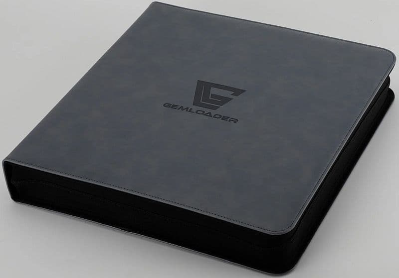 Mappe - Gemloader - Premium 12-Pocket Toploader Binder: Grey (Holder 336 kort)