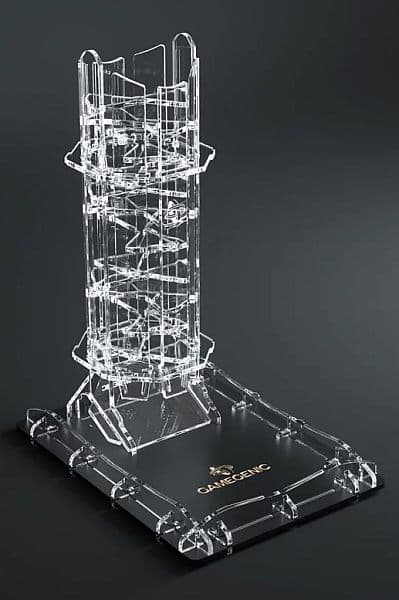 Gamegenic - Crystal Twister - Dice Tower with Tray