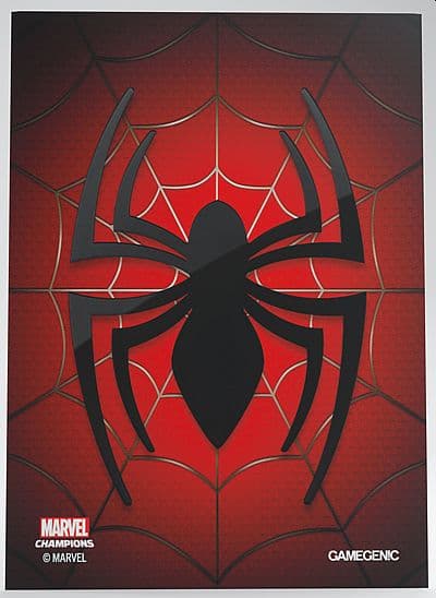 Gamegenic - Marvel Champions Sleeves - Spider-Man (50+1 Kortlommer)