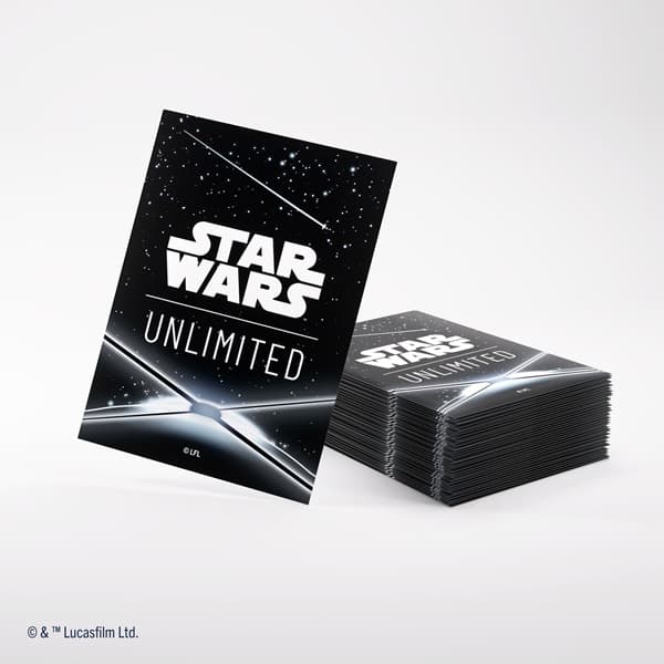 Gamegenic - Star Wars: Twilight of the Republic - Unlimited Art Sleeves - Card Back White (60+1 Kortlommer)