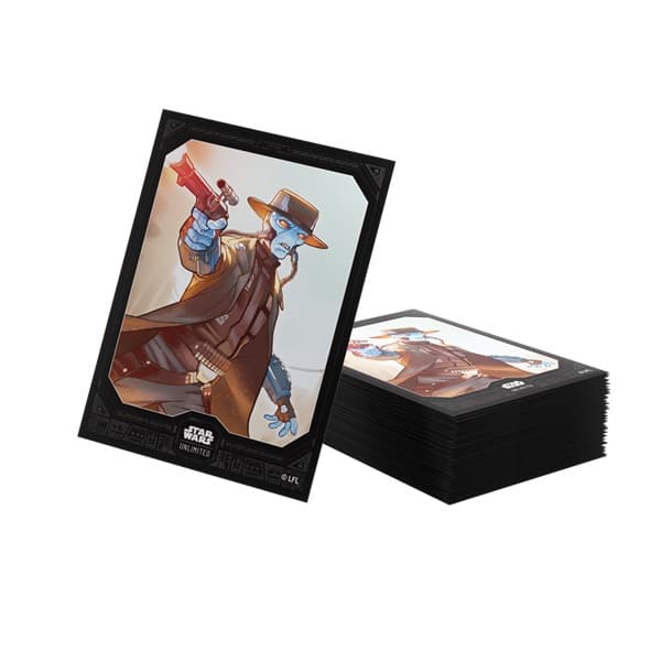 Gamegenic - Star Wars: Unlimited - Premium Art Sleeves Set 8: Ashes of the Empire - Cad Bane (60+1 Kortlommer)