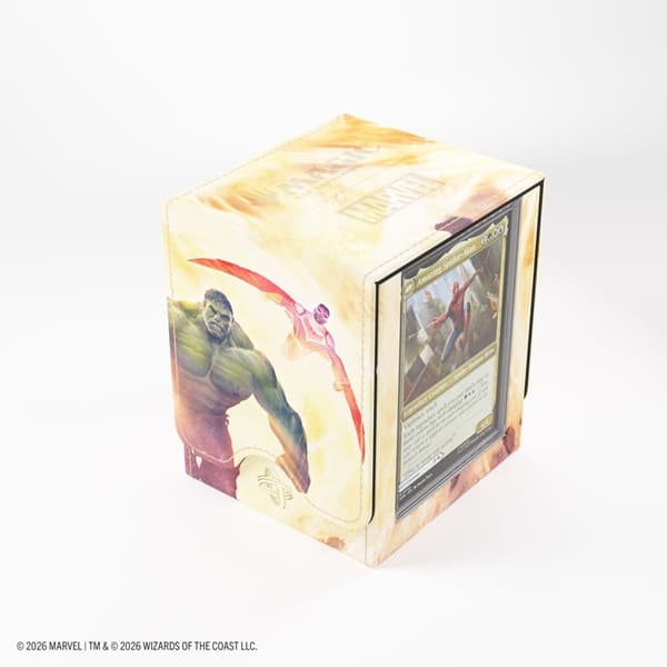 Gamegenic - Deck Box: Magic: The Gathering - Marvel Super Heroes - Squire Plus 100+ XL - Door of Destinies