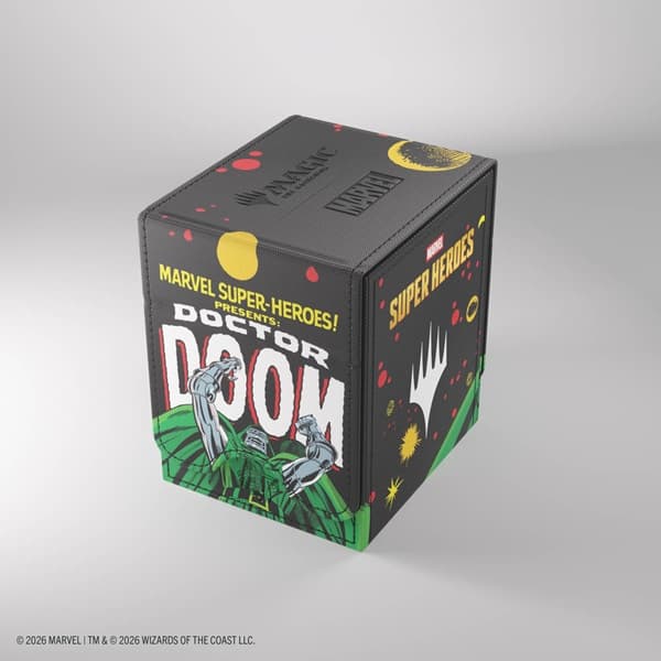 Gamegenic - Deck Box: Magic: The Gathering - Marvel Super Heroes - Squire 100+ XL - Doctor Doom