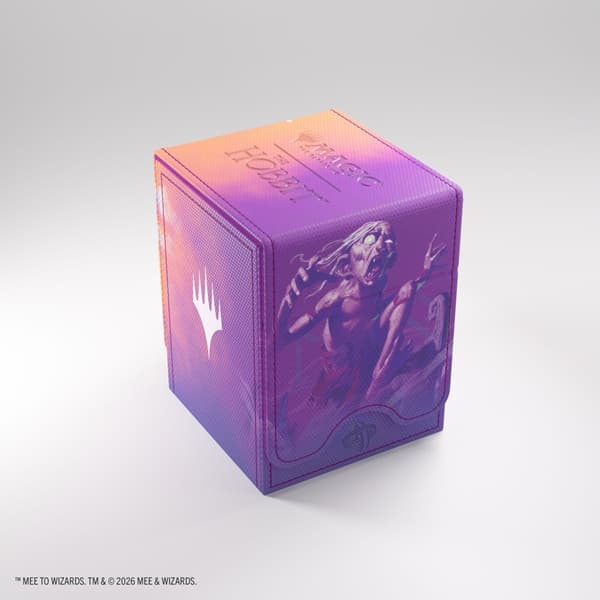 Gamegenic - Deck Box: Magic: The Gathering - The Hobbit - Squire 80+ XL - Gollum, Riddle Master/The Lonely Mountain