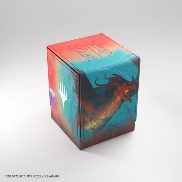 Gamegenic - Deck Box: Magic: The Gathering - The Hobbit - Squire 80+ XL - The Arkenstone/Smaug, Worm of Dread
