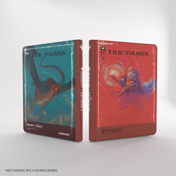 Gamegenic - Mappe: Magic: The Gathering - The Hobbit - Zip-Up Album 18-Pocket (Holder 360 Kort) - The Arkenstone/Smaug, Worm of Dread