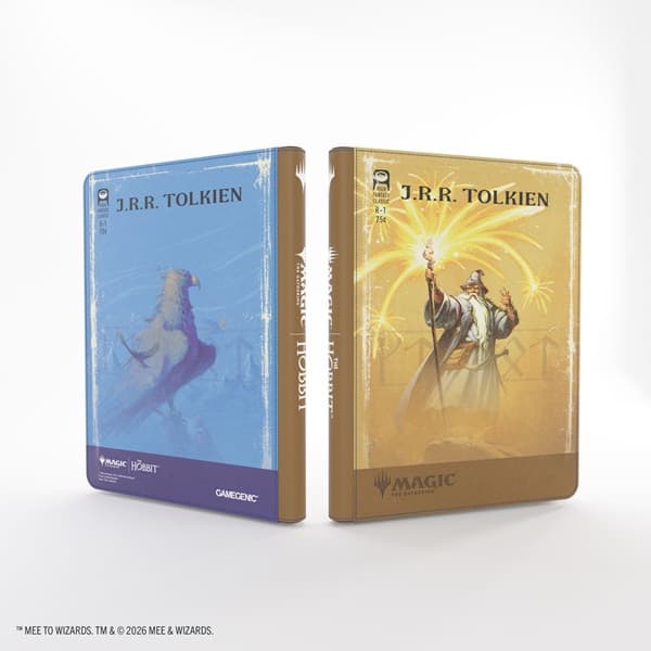 Gamegenic - Mappe: Magic: The Gathering - The Hobbit - Zip-Up Album 18-Pocket (Holder 360 Kort) - Gandalf, Goblin's Bane/The Lord of the Eagles