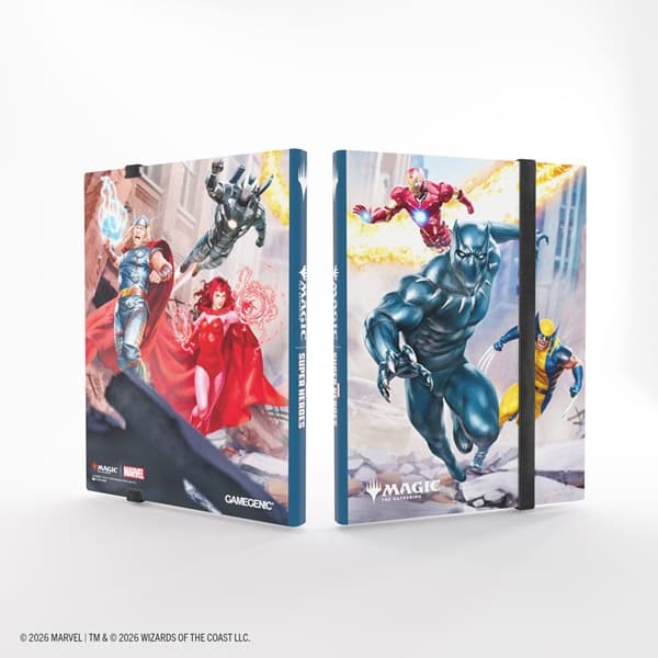 Gamegenic - Mappe: Magic: The Gathering - Marvel Super Heroes - Casual Album 18-Pocket (Holder 360 Kort) - Marvel Super Heroes
