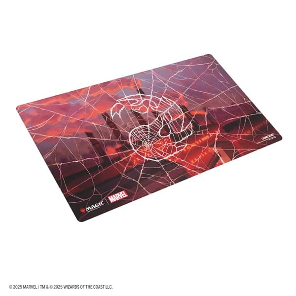 Gamegenic - Spillemåtte: Magic: The Gathering - Marvel's Spider-Man Shiny Playmat - Spider-Man Mountain
