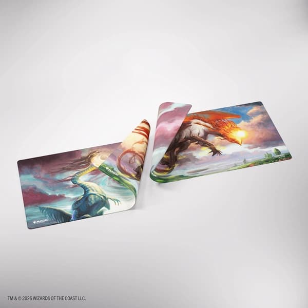 Gamegenic - 2-Sidet Spillemåtte (Double-Sided Playmat): Magic: The Gathering - Lorwyn Eclipsed - Eirdu, Carrier of Dawn/Isilu, Carrier of Twilight
