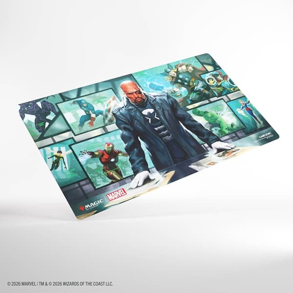 Gamegenic - Spillemåtte: Magic: The Gathering - Marvel Super Heroes Prime Playmat - Director Nick Fury
