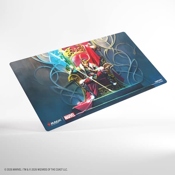 Gamegenic - Spillemåtte: Magic: The Gathering - Marvel Super Heroes Prime Playmat - Loki Laufeyson