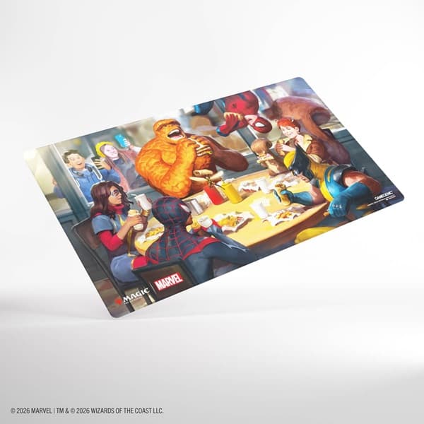 Gamegenic - Spillemåtte: Magic: The Gathering - Marvel Super Heroes Prime Playmat - Heroic Feast