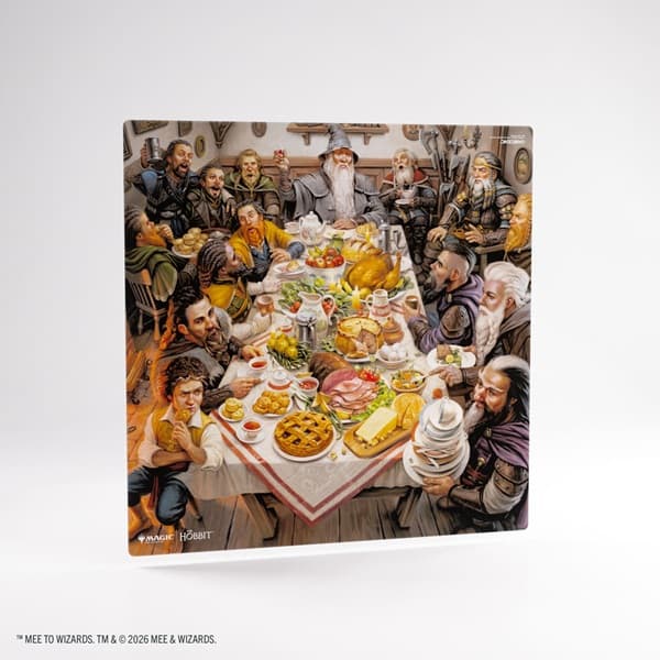 Gamegenic - Spillemåtte: Magic: The Gathering - The Hobbit Prime 2-Player Playmat - Bilbo's Pantry