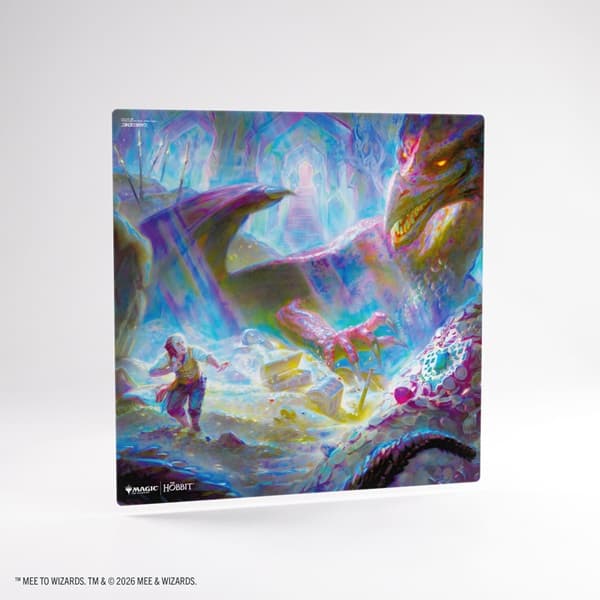 Gamegenic - Spillemåtte: Magic: The Gathering - The Hobbit Prime 2-Player Playmat - The Desolation of Smaug
