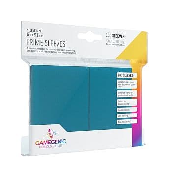 Gamegenic - Prime Sleeves: Blue (Blå) (100 Kortlommer)